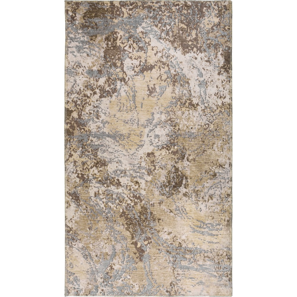 Svijetlo plavi/svjetlo smeđi periv tepih 80x150 cm Sandstorm – Vitaus