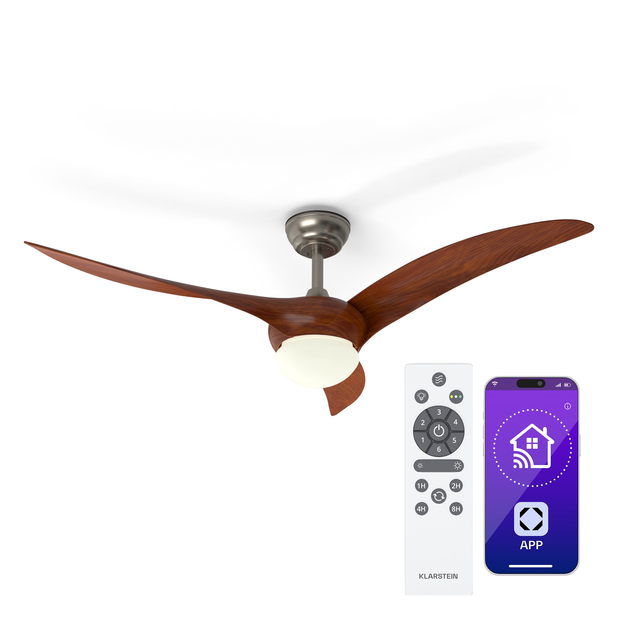 Klarstein Monteverde stropni ventilator s prigušivim svjetlom