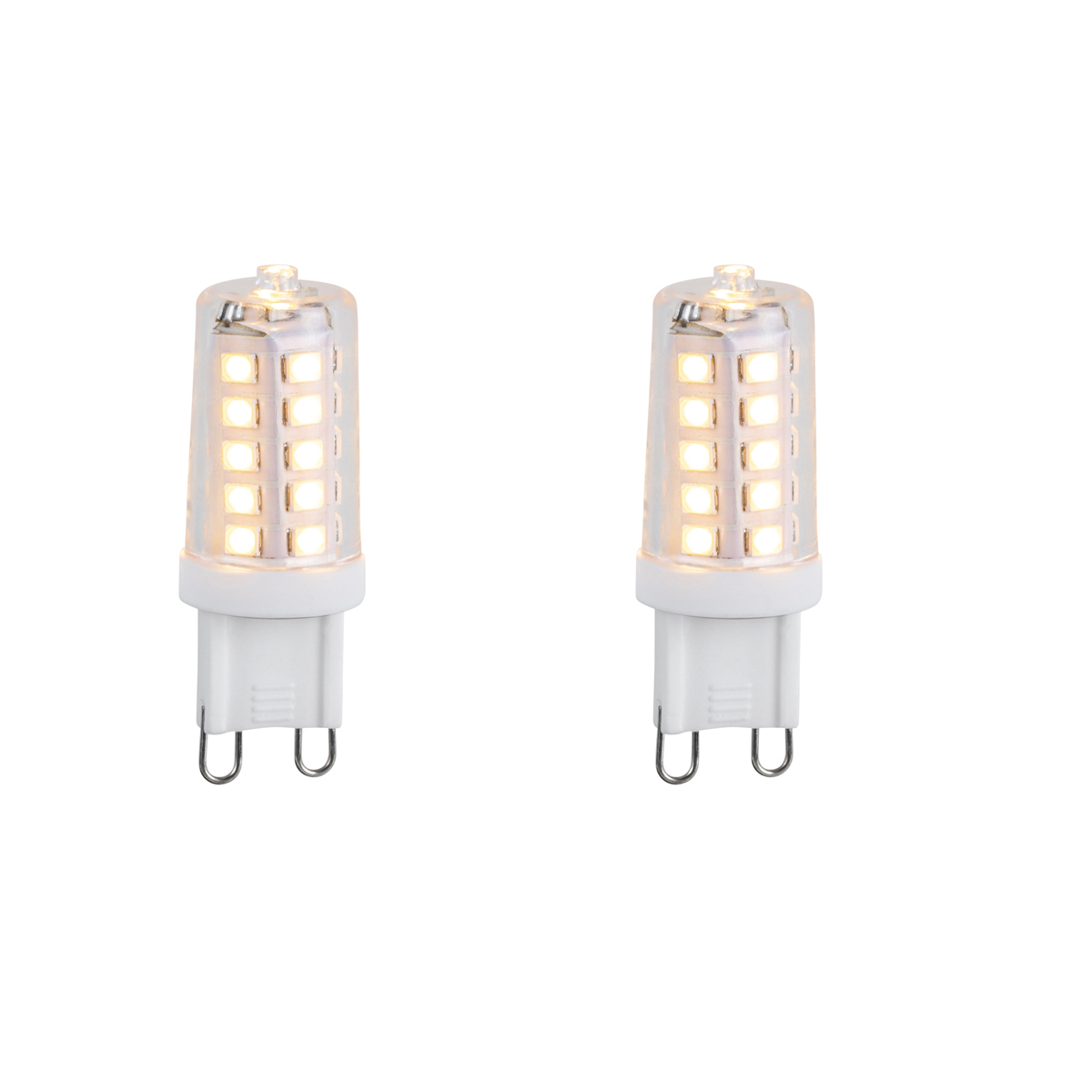 Set od 2 prigušne LED žarulje G9 3,2 W 250 lm 2200 K
