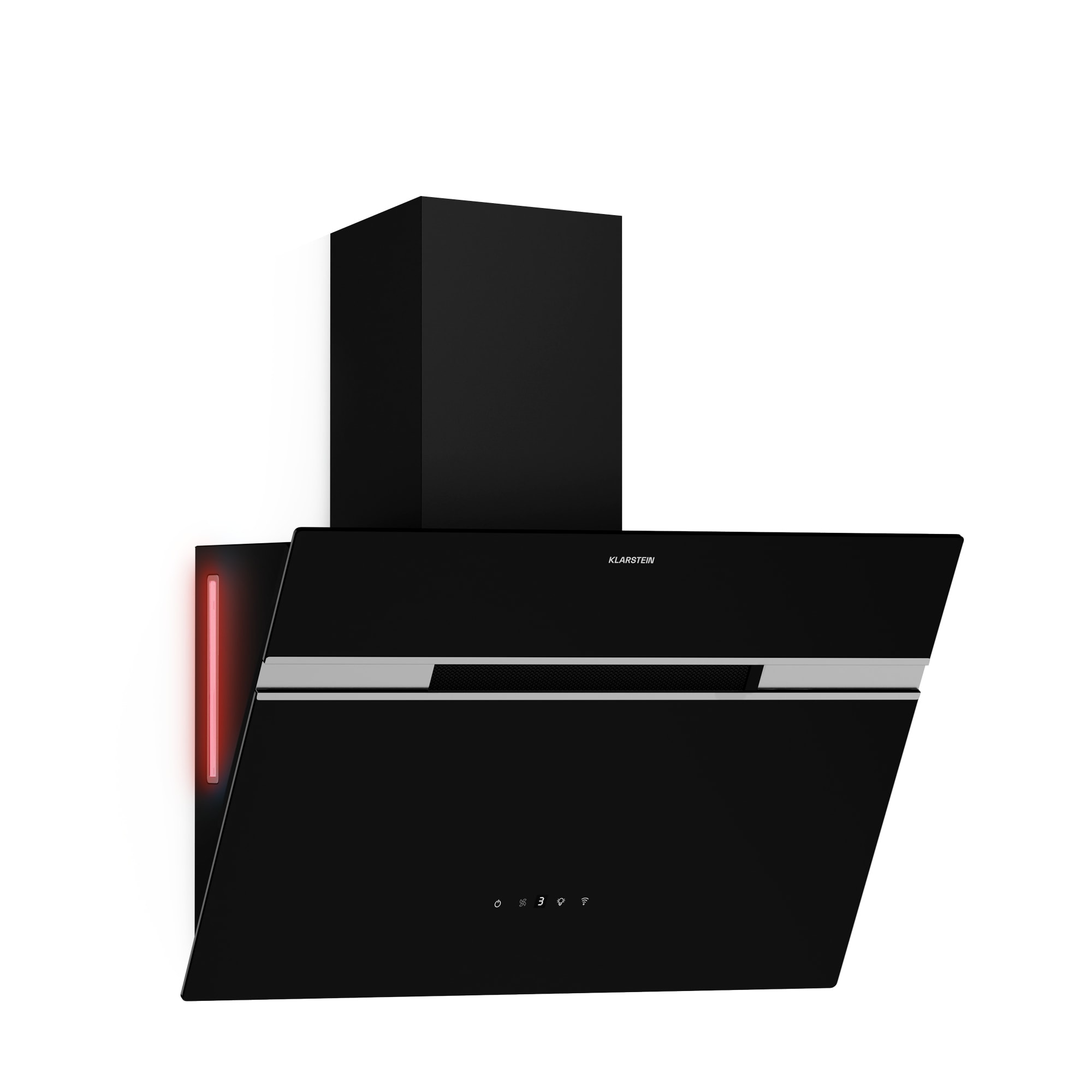 Klarstein Alina kuhinjska napa, 60 cm, Smart, 600 m³/h, Tiha, EEK A
