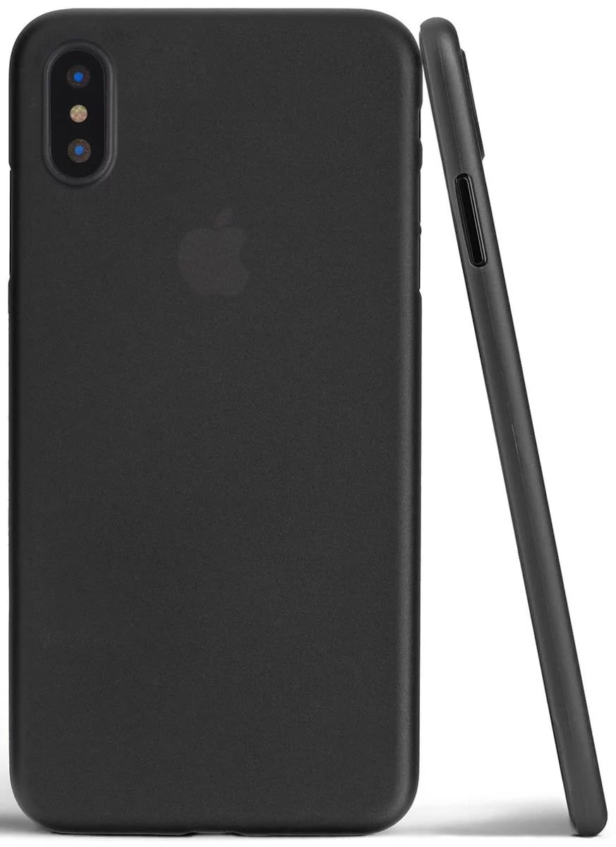 Maska SHIELD Thin Apple iPhone XS Max Case, Clear Black