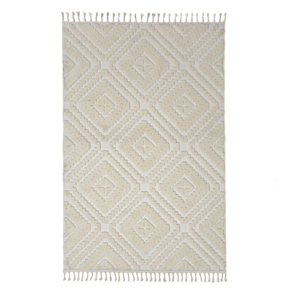 Krem tepih 160x230 cm Diomara – Flair Rugs
