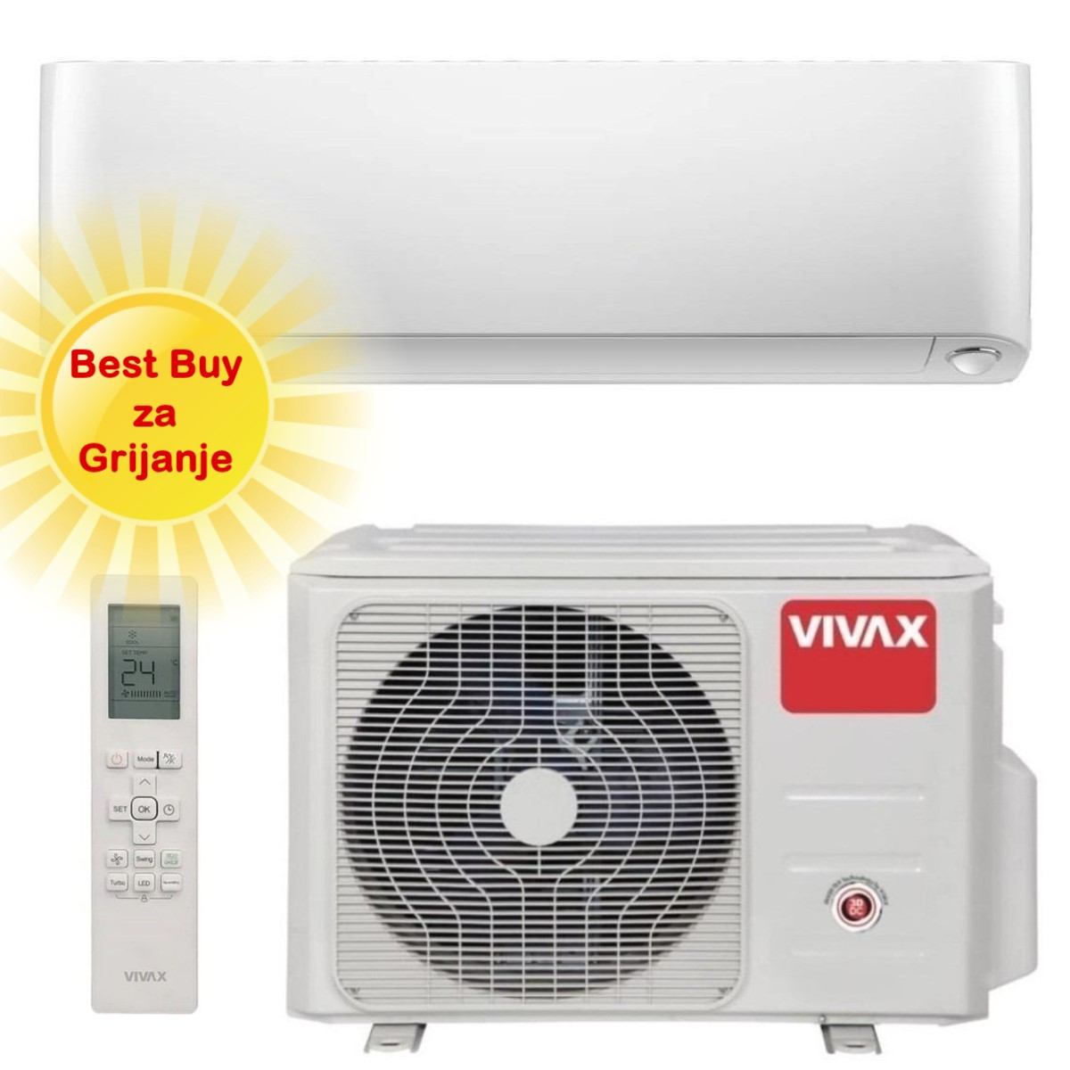Vivax Klima Uređaj 3,52Kw Acp-12Ch35Aeyi R32