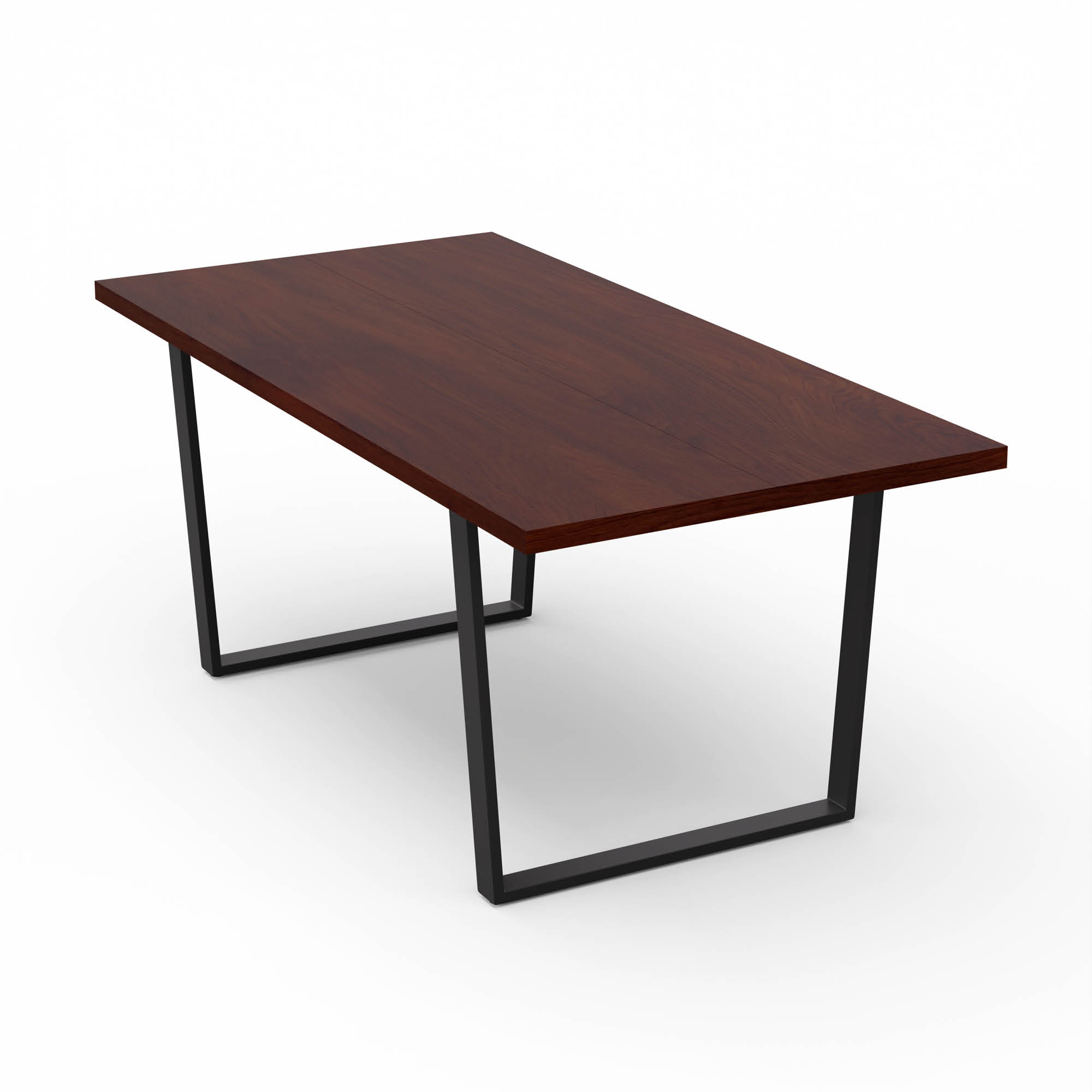 Blumfeldt Bearsdon blagovaonski set, ploča stola i metalne noge stola, industrijski stil, stabilan, moderna