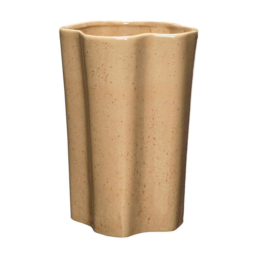 Bež keramička vaza (visina 30 cm) Sapo – Hübsch