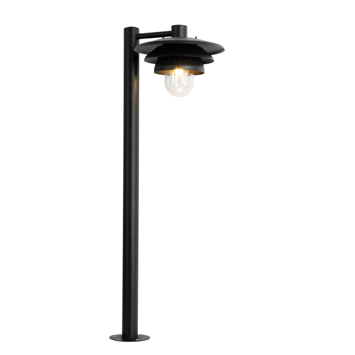 Dizajnerski vanjski stup crni 100 cm IP44 - Morty