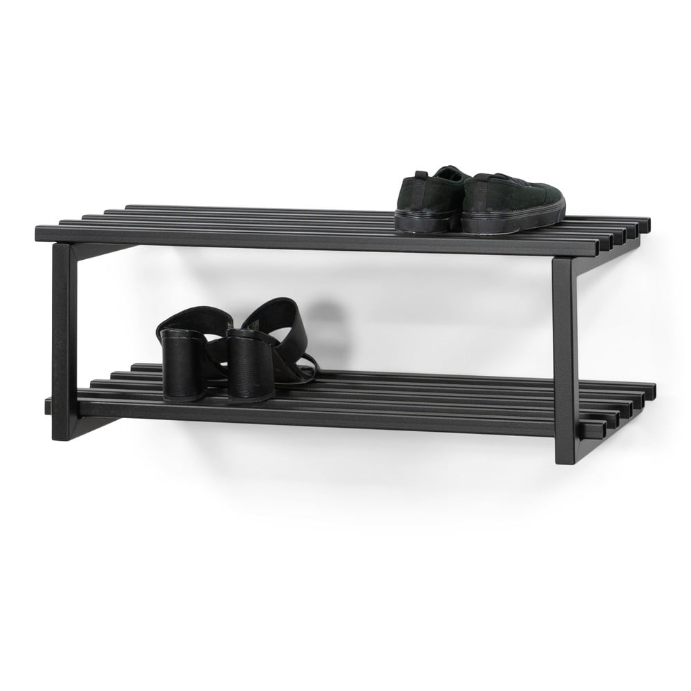 Crni metalni viseći ormarić za cipele 71x26x34 cm Marco – Spinder Design