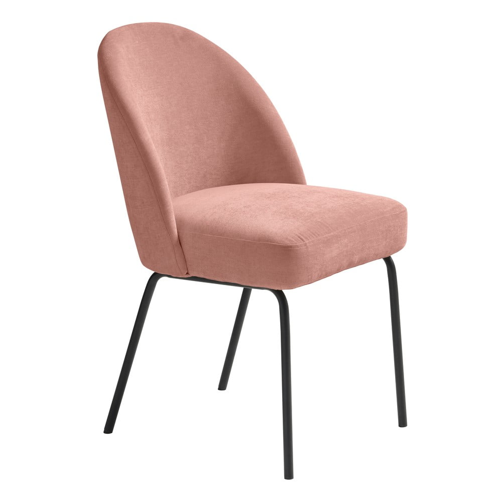 Ružičasta blagovaonska stolica Creston - Unique Furniture
