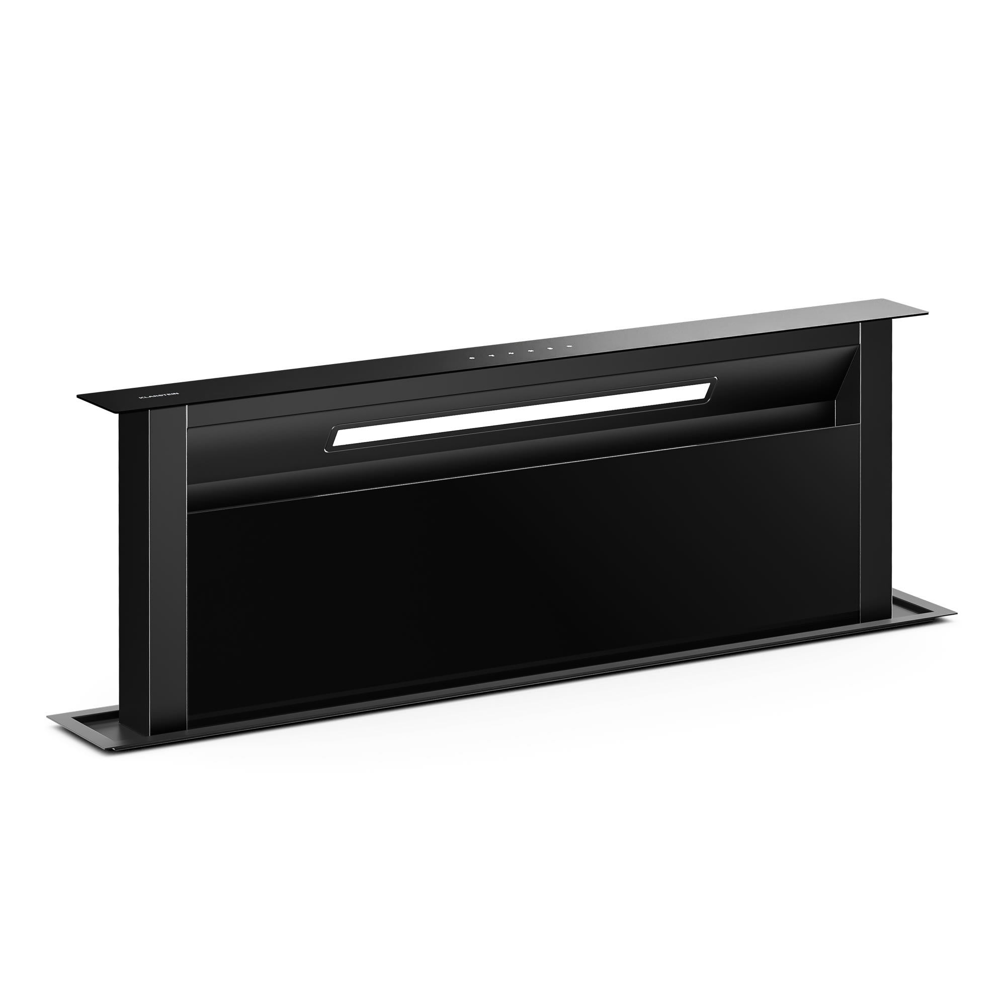 Klarstein Velaire Downdraft sustav, Elegantan, minimalistički, snažan, Energetska klasa A++, 906 m³/h, 90 cm