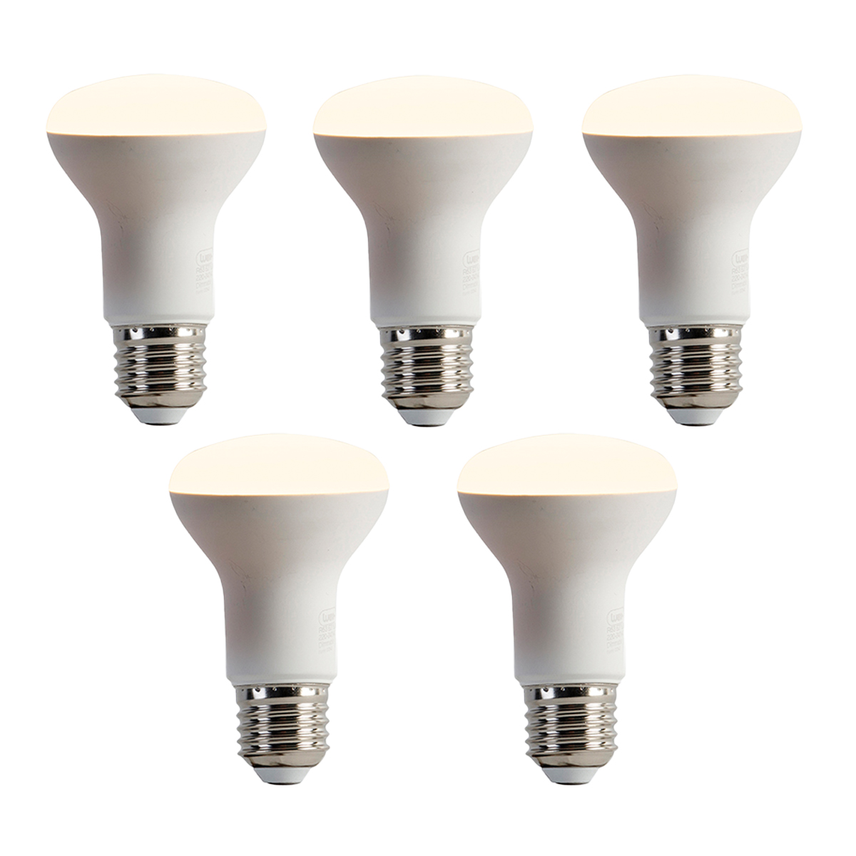Set od 5 prigušivih LED žarulja E27 R63 6,2 W 520 lm 2700 K
