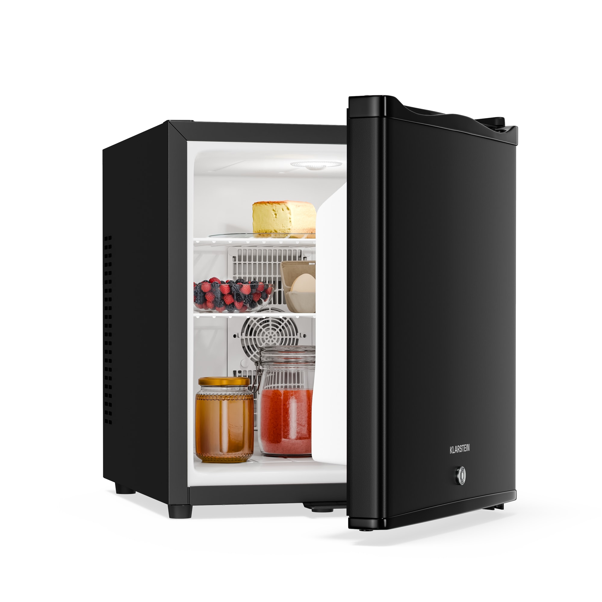 Klarstein Matterhorn 28, mini hladnjak, 28 litara, 35 dB, kompaktan, na zaključavanje
