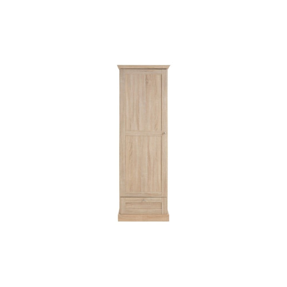 Ormar u dekoru hrasta u prirodnoj boji 60x180 cm Binz – Støraa