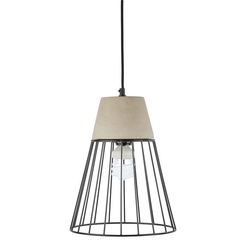 Loocida SONNENSTEIN STUDIE 78, BETONSKI VISEĆI LUSTER, BETON I ČELIK