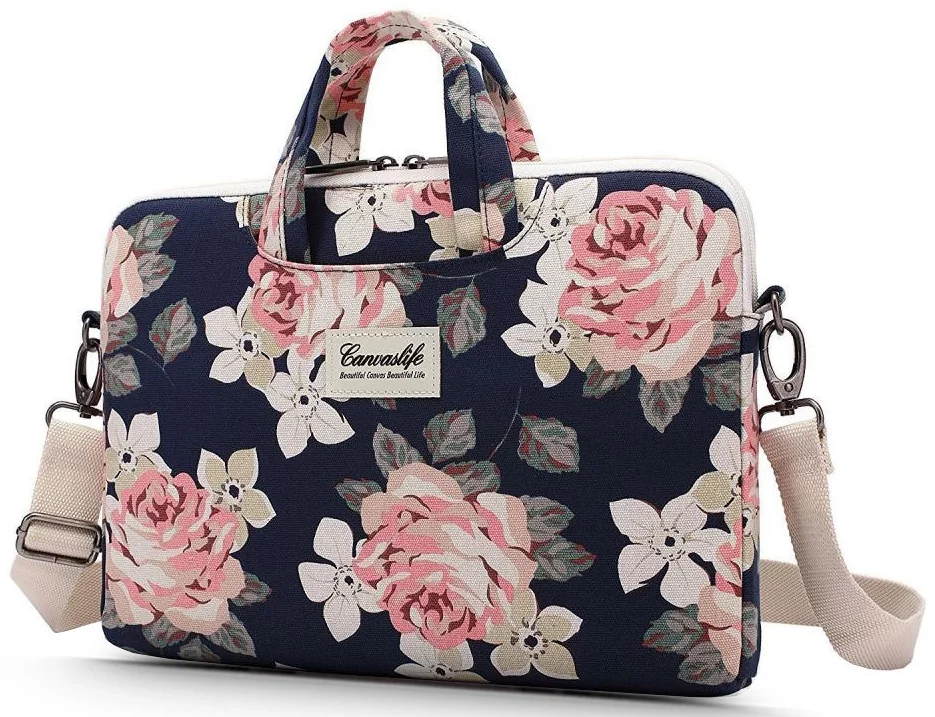 Canvaslife - briefcase macbook pro 15 navy rose (5906735410051)