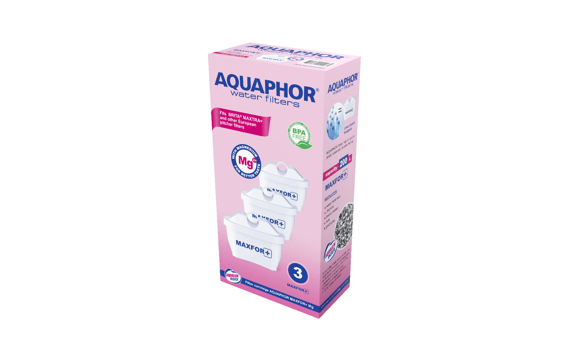 Aquaphor zamjenski uložak maxfor mg+, komplet 3/1