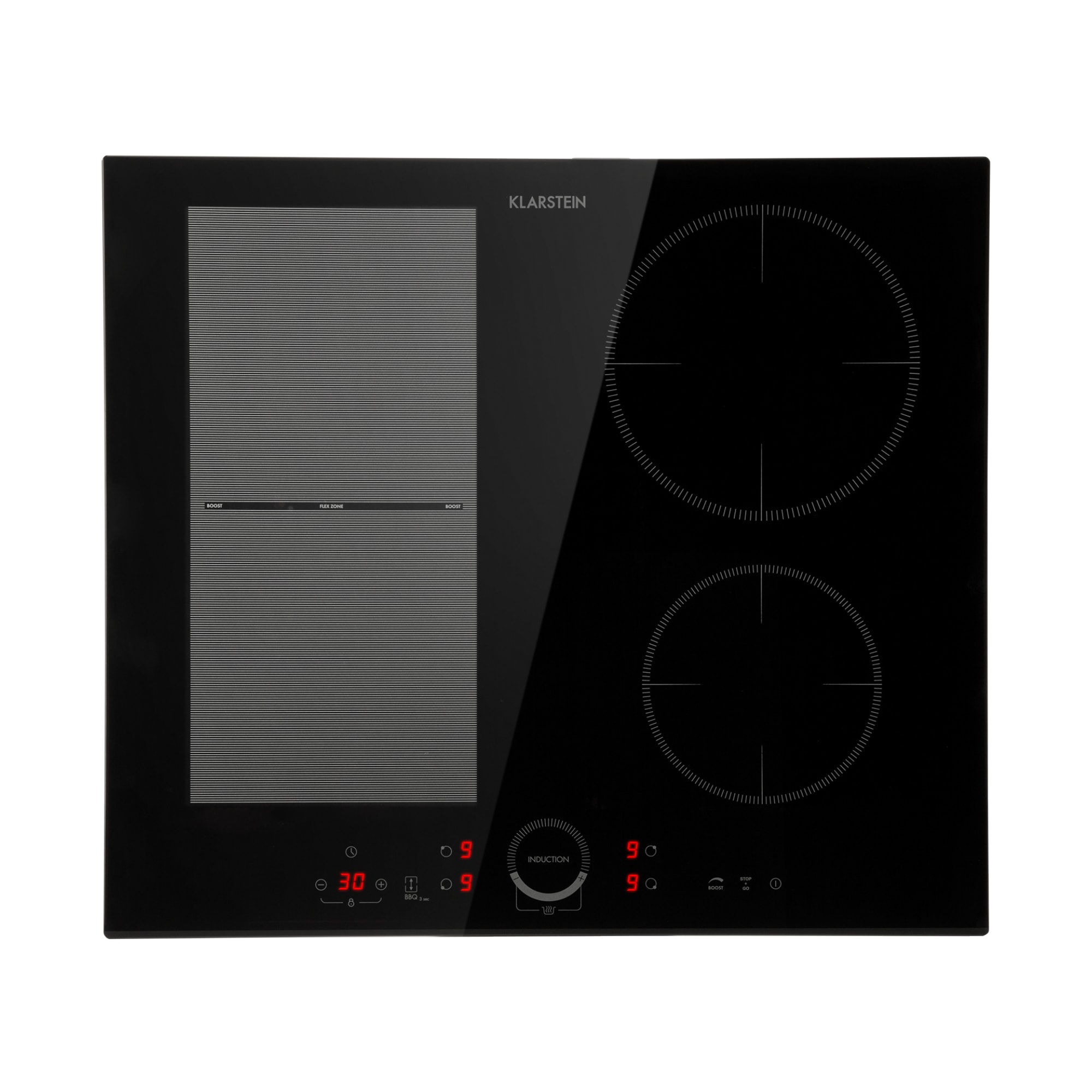 Klarstein Delicatessa 60 Hybrid, indukcijska ploča za kuhanje, 4 zone, 7000 W