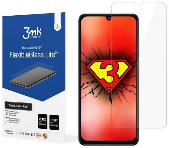 Zaštitno staklo 3MK FlexibleGlass Lite Samsung A326 A32 Hybrid Glass Lite 