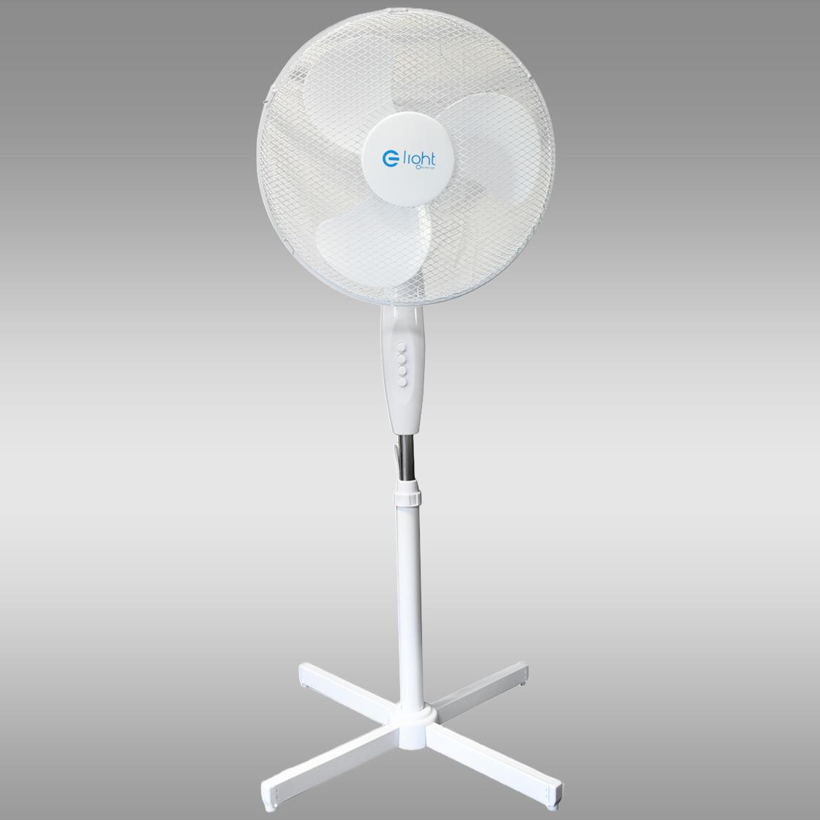 EKW463 Bijeli podni ventilator od 16”