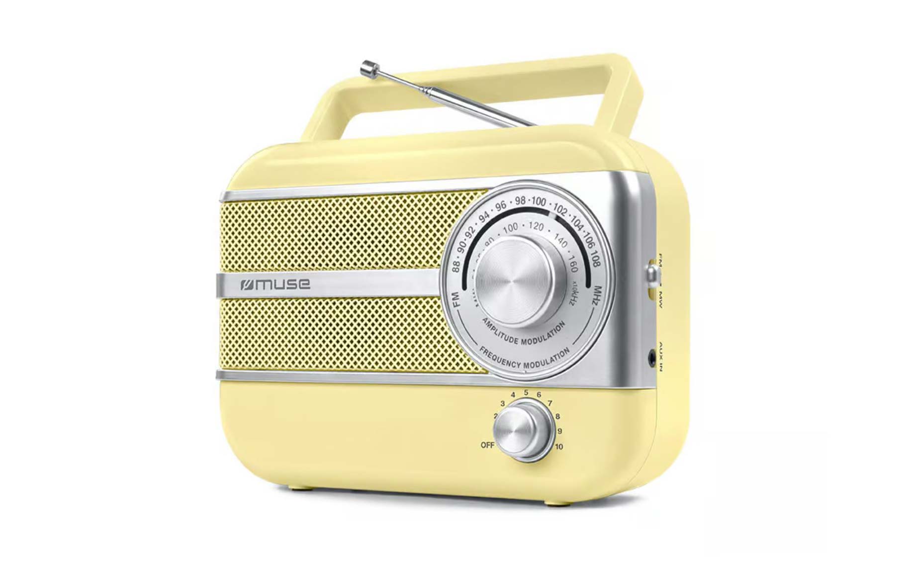 Muse M-056 SC FM/MW radio , žuti
