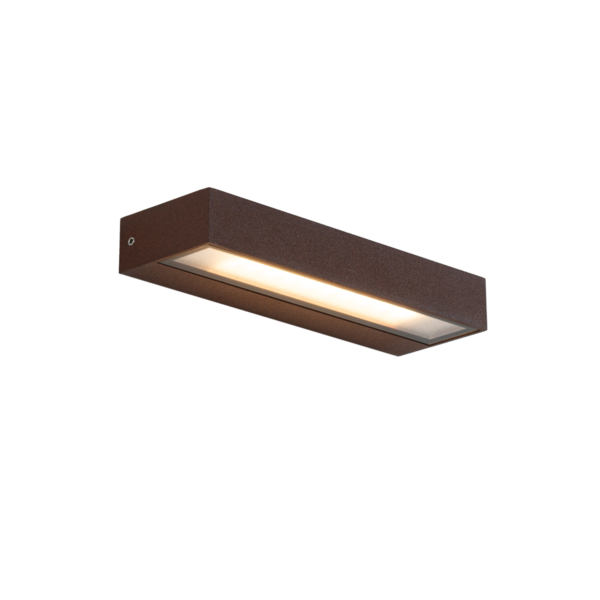Moderna zidna svjetiljka hrđavo smeđa 22 cm uklj. LED IP65 - Hannah