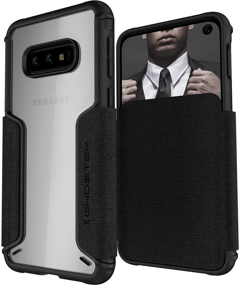 Maska Ghostek - Samsung Galaxy S10E Wallet Case Exec 3 Series, Black (GHOCAS2070)