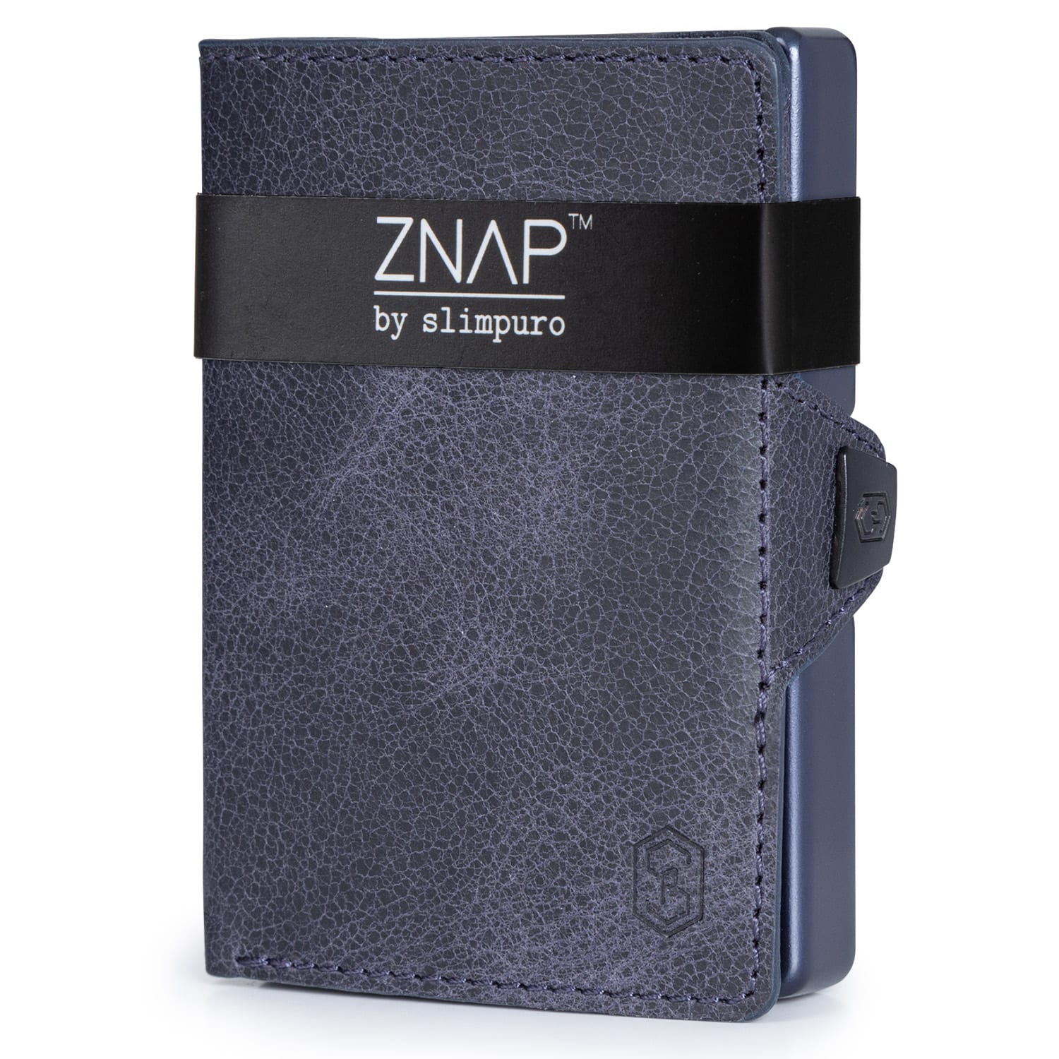 Slimpuro ZNAP, tanki novčanik, 12 kartica, pretinac za novčiće, 8 × 1,8 × 6 cm (Š × V × D), RFID zaštita