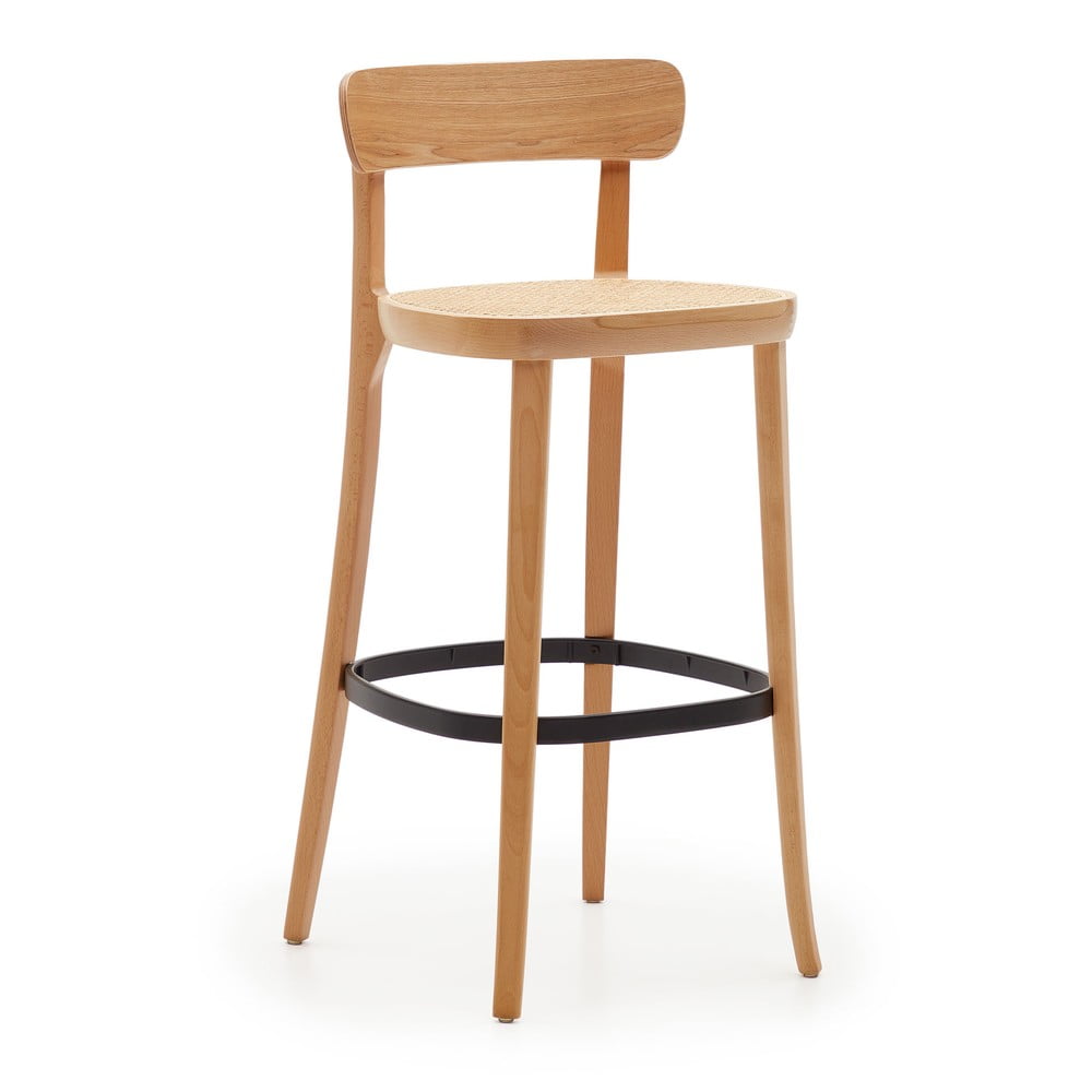Barska stolica u dekoru jasena 99 cm Romane - Kave Home