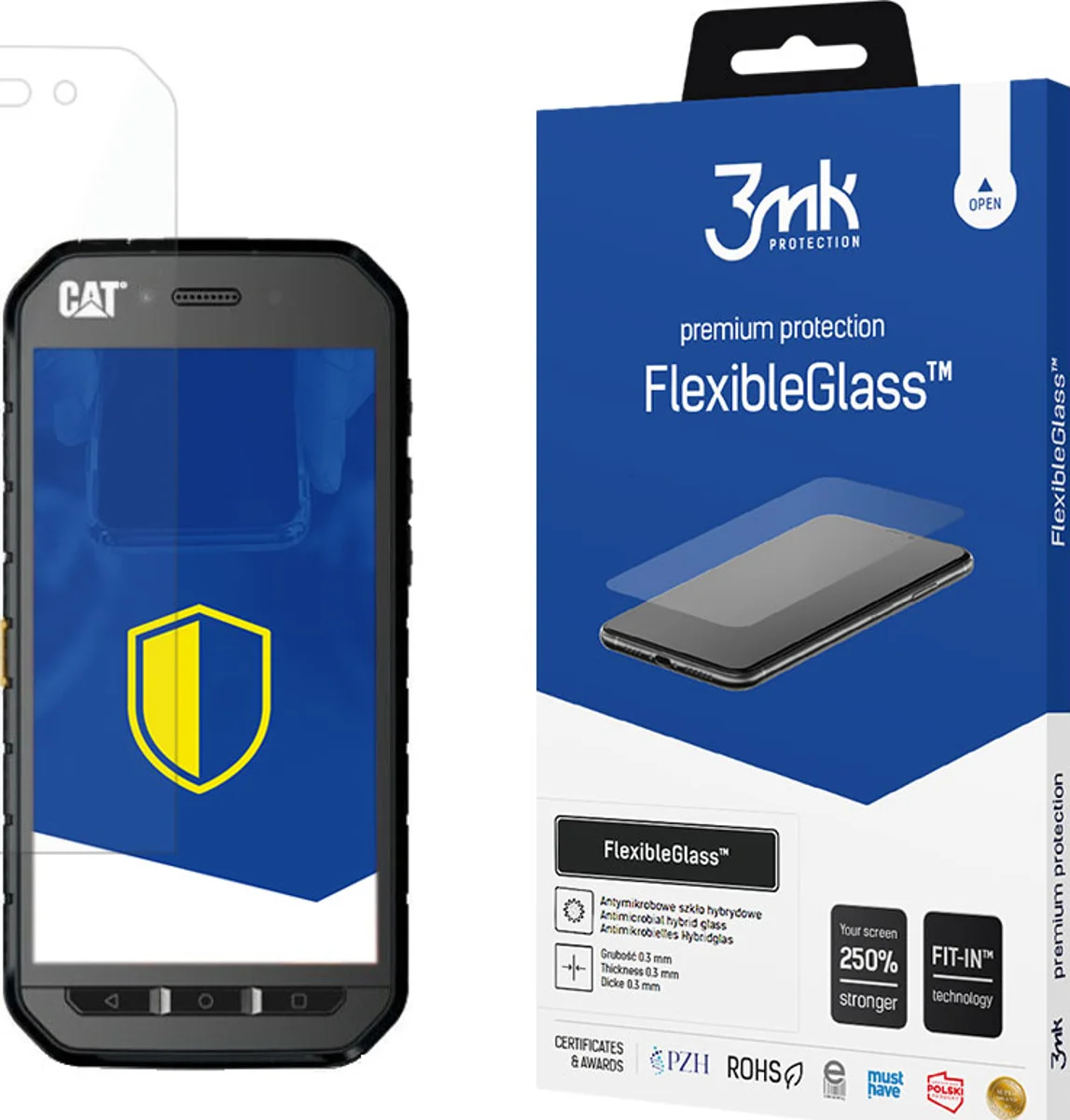Zaštitno staklo 3MK FlexibleGlass CAT S41 Hybrid Glass
