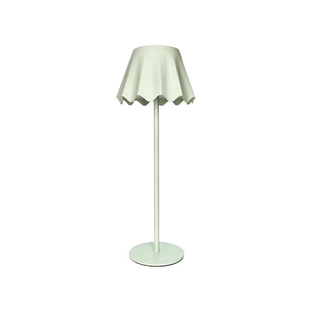 Svijetlo zelena metalna LED stolna lampa s mogućnosti zatamnjivanja (visina 36 cm) – Brandani