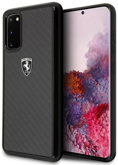 Maska Ferrari Hardcase FEHCAHCS62BK S20 G980 black Carbon Heritage (FEHCAHCS62BK)