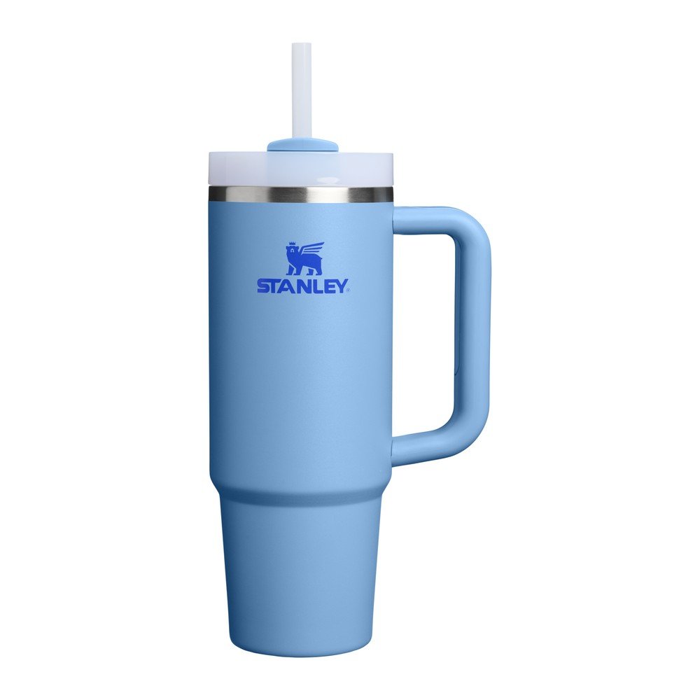 Plava termosica od nehrđajućeg čelika sa slamkom 890 ml Quencher H2.O FlowState™ Tumbler Blue Sky – Stanley