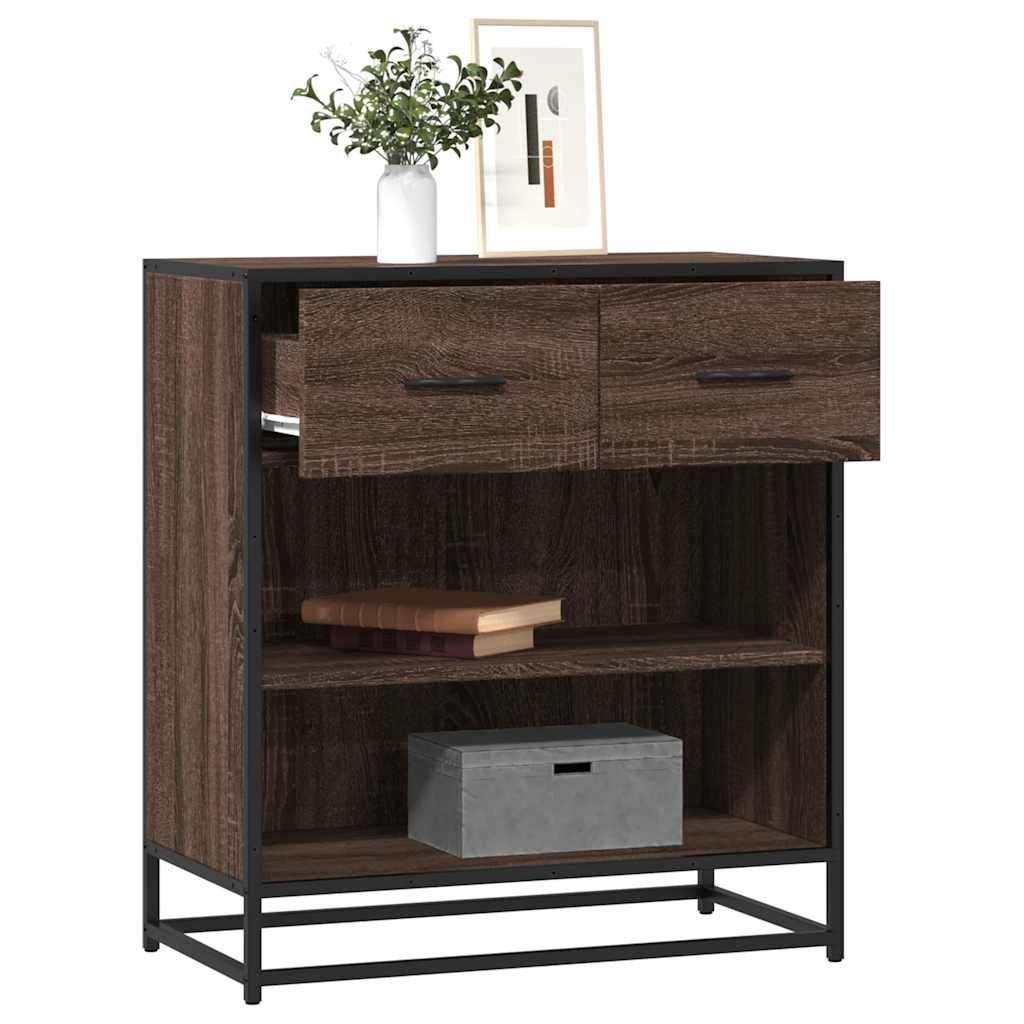 Komoda boja hrasta 68x35x76 cm konstruirano drvo