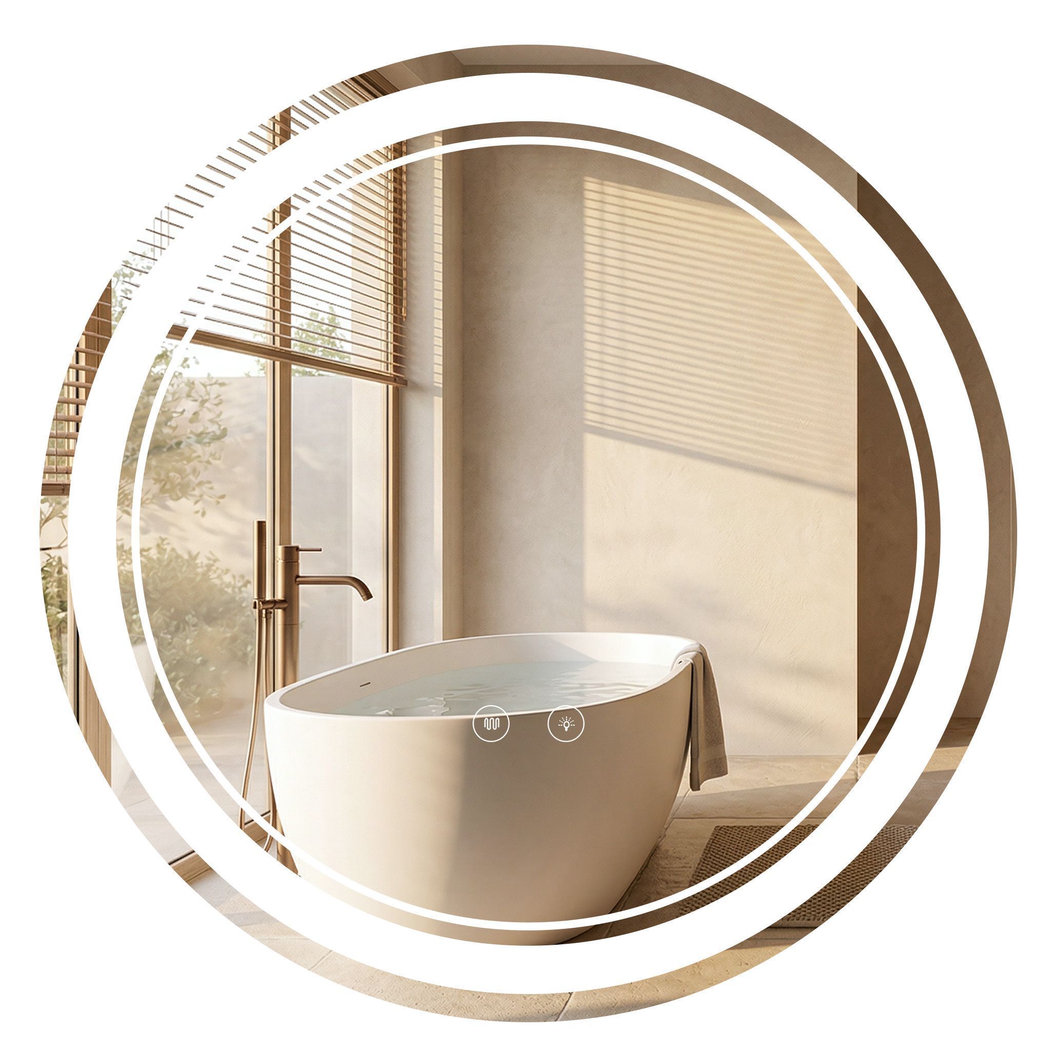 Ogledalo LED SOFT 90
