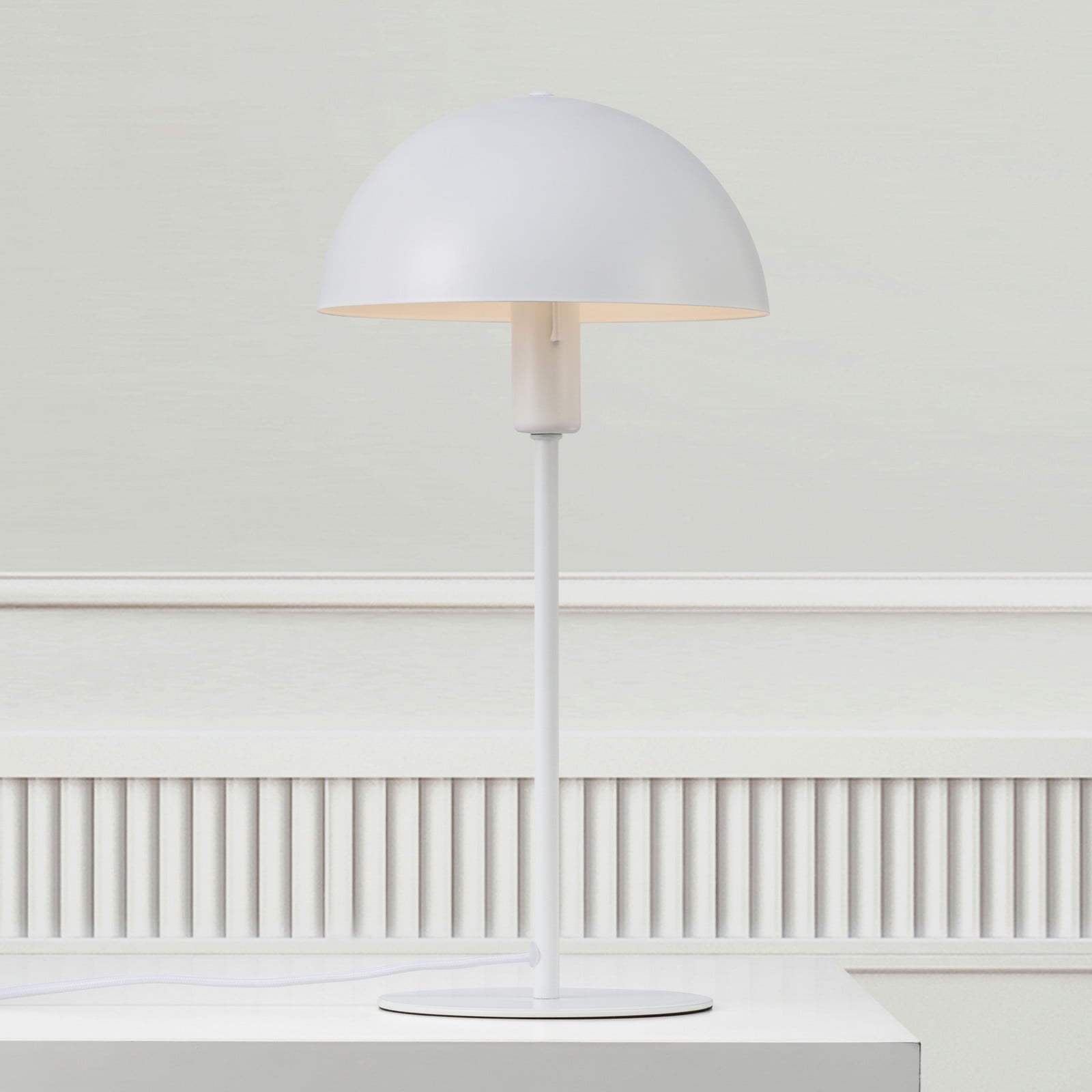 Ellen 20 stolna lampa od metala, bijela