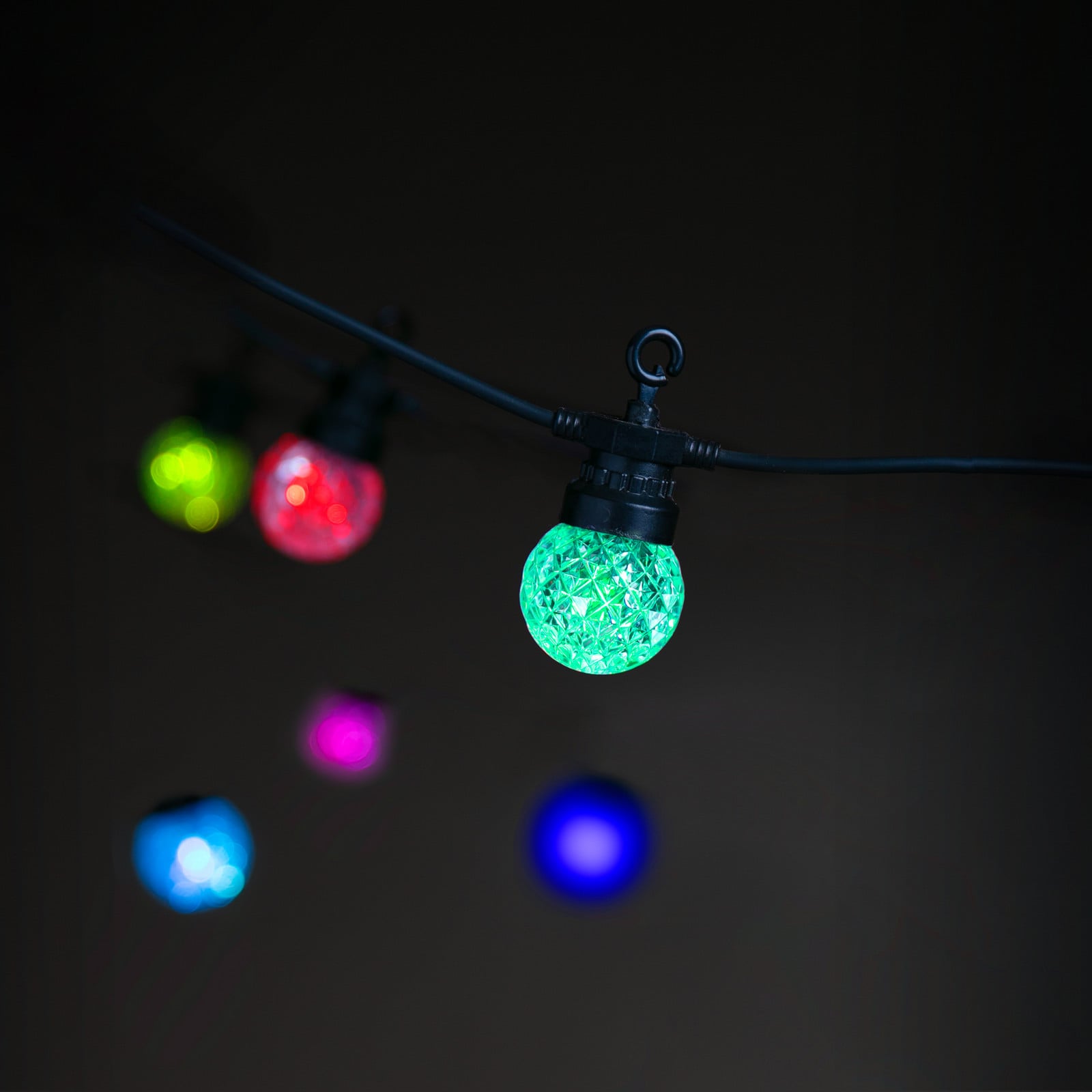 Lite Bulb Moments svjetlosni lanac 25x Globe faseta 12m