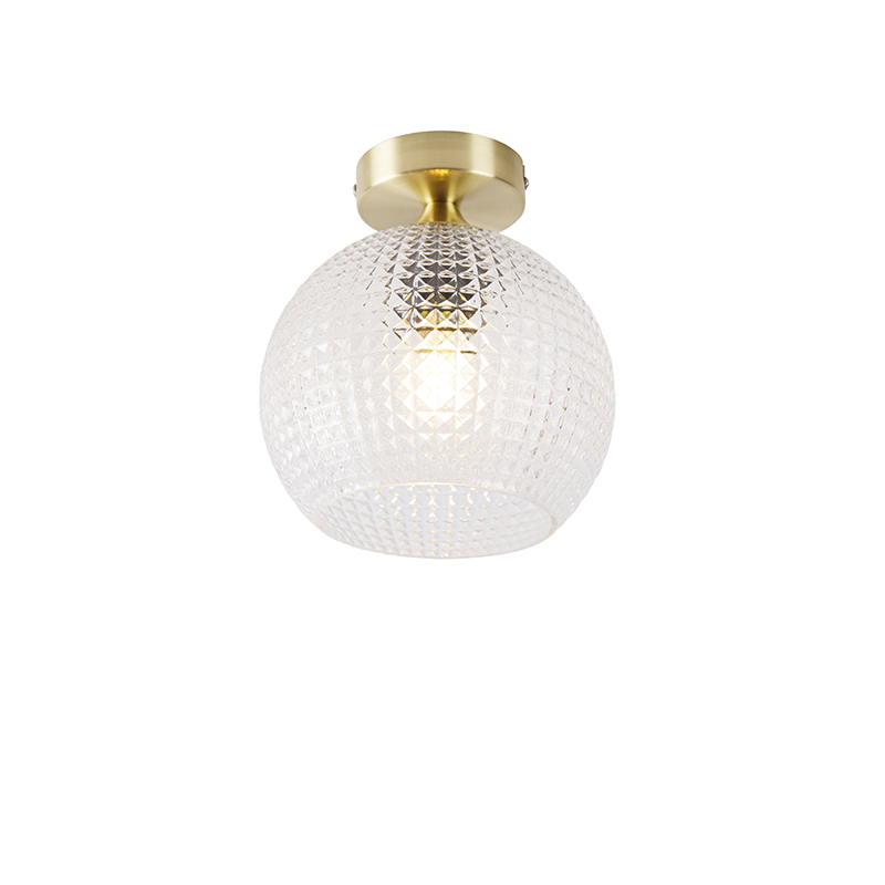 Stropna svjetiljka u stilu Art Deco od mesinga - Sphere