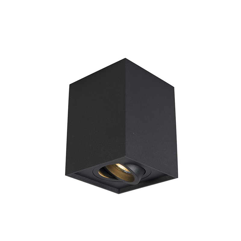 Pametni reflektor crni podesivi uklj. WiFi GU10 - Quadro Up
