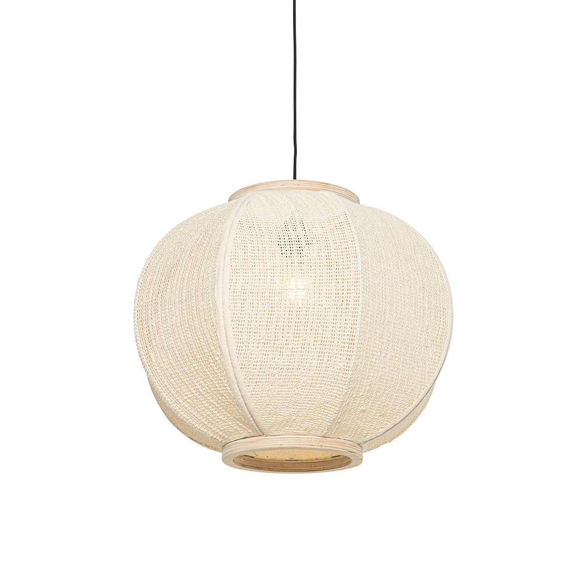 Orijentalna viseća svjetiljka prirodna 48 cm - Rob