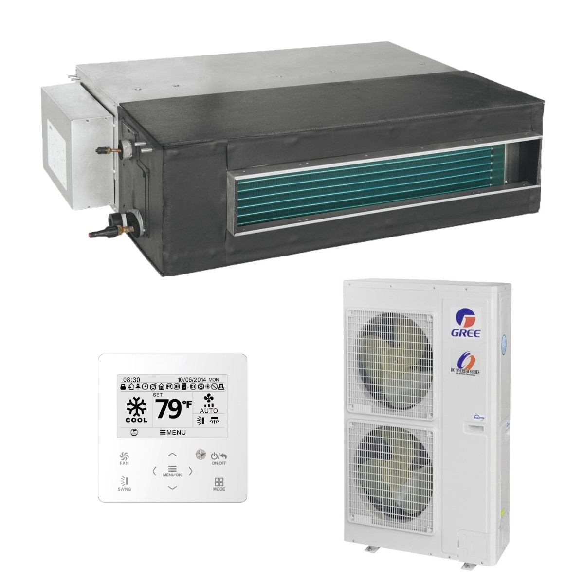 Gree Klima Uređaj 13,5Kw Gud140Phs(A-S)/Gud140W(Nha-S)