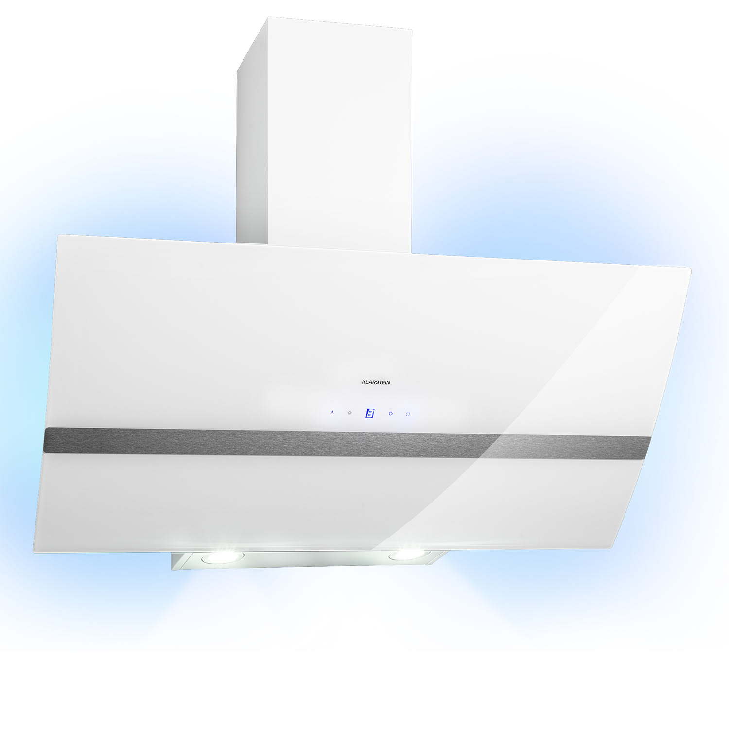 Klarstein Clara 90, napa, 509 m³ / h, ekran osjetljiv na dodir, ambijentalno pozadinsko osvjetljenje