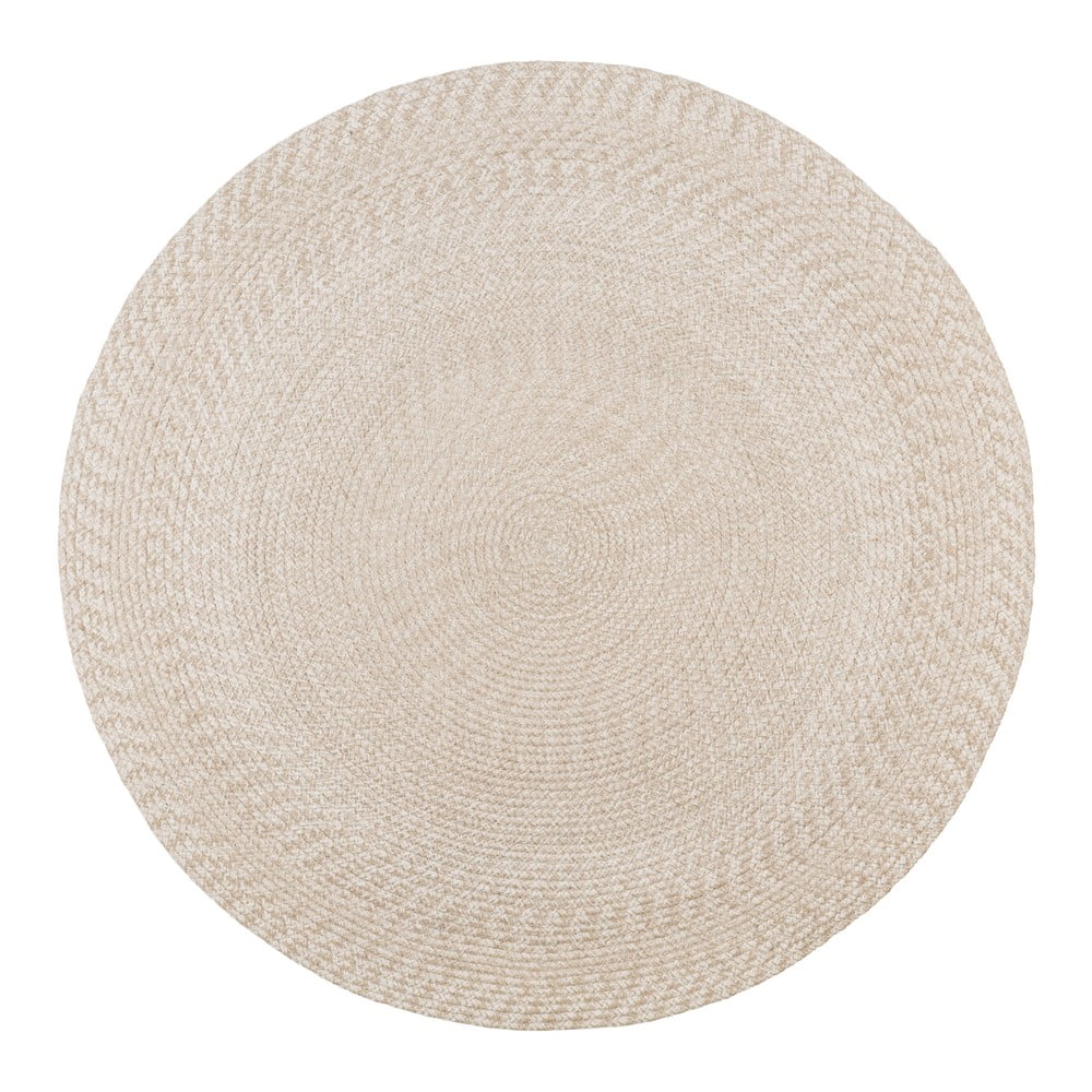 Bež tepih House Nordic Menorca, ø 120 cm