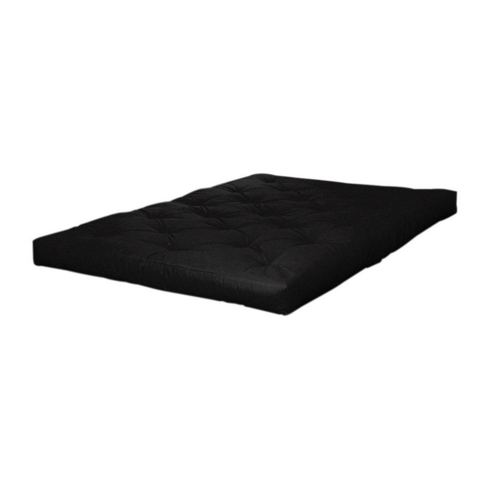 Crni srednje tvrd futon madrac 90x200 cm Comfort Black – Karup Design