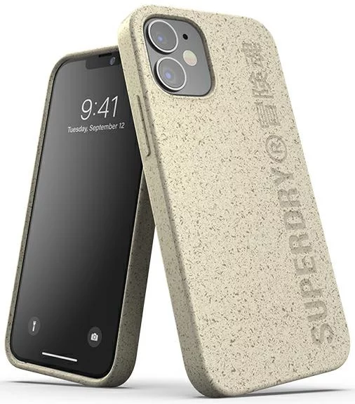 Maska SuperDry Snap iPhone 12 mini Compostable Case sand 42623 (42623)