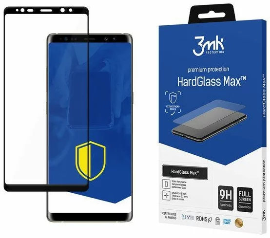 Zaštitno staklo 3MK Samsung Galaxy Note 8 Black - 3mk HardGlass Max