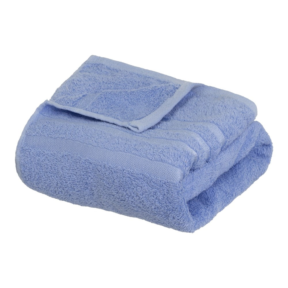 Plavi pamučan ručnik od frotira 70x140 cm Simple – Casa Selección