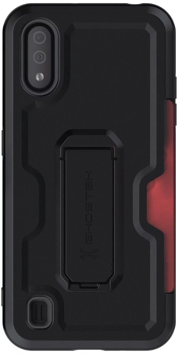 Maska GHOSTEK IRON ARMOR 3 SAMSUNG GALAXY A01 MATTE BLACK (GHOCAS2487)