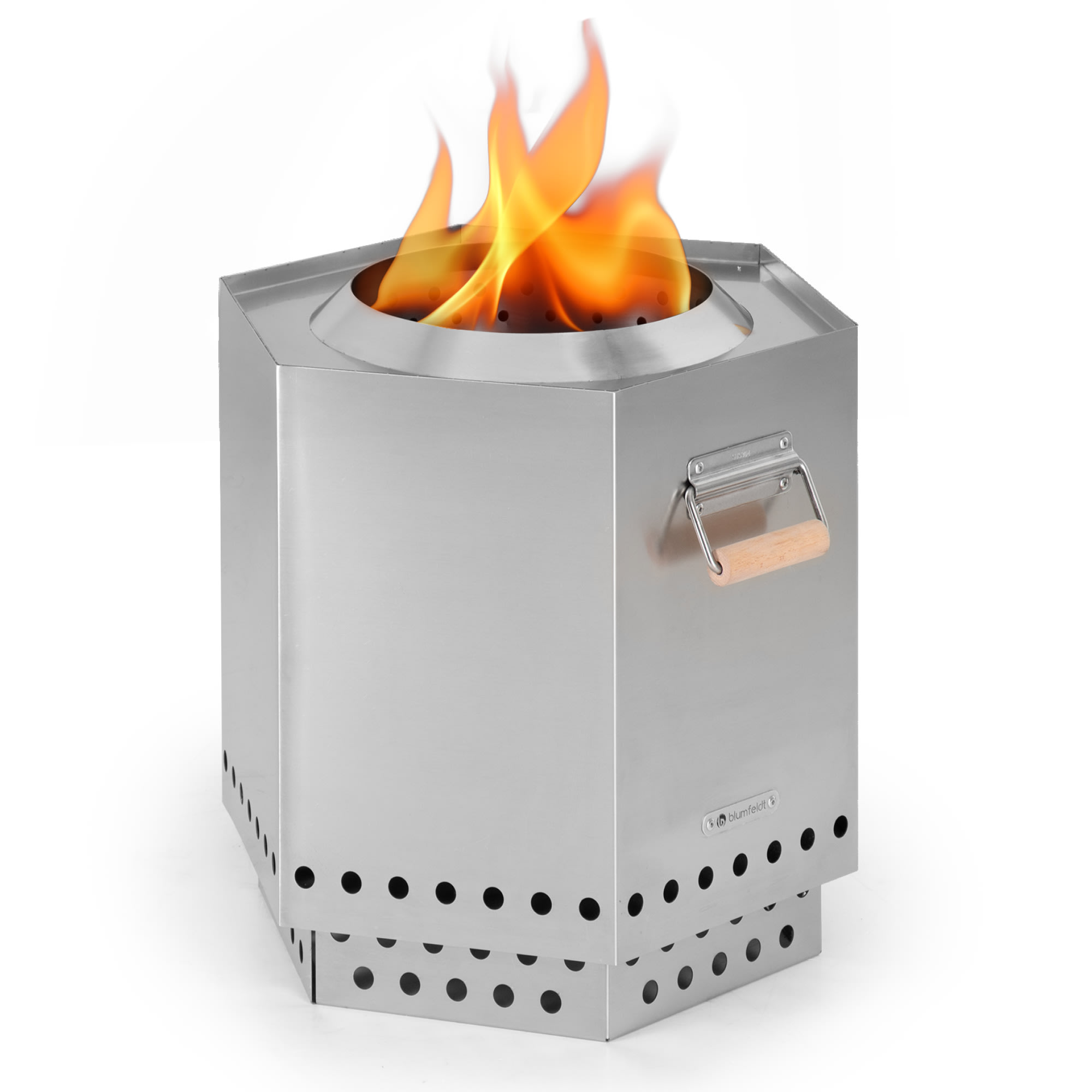 Blumfeldt Mojanda, ognjište, bez dima, robusno, kotačići, navlaka protiv kiše