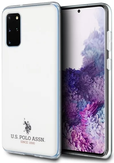 Maska US Polo USHCS67TPUWH S20+ G985 white Shiny (USHCS67TPUWH)