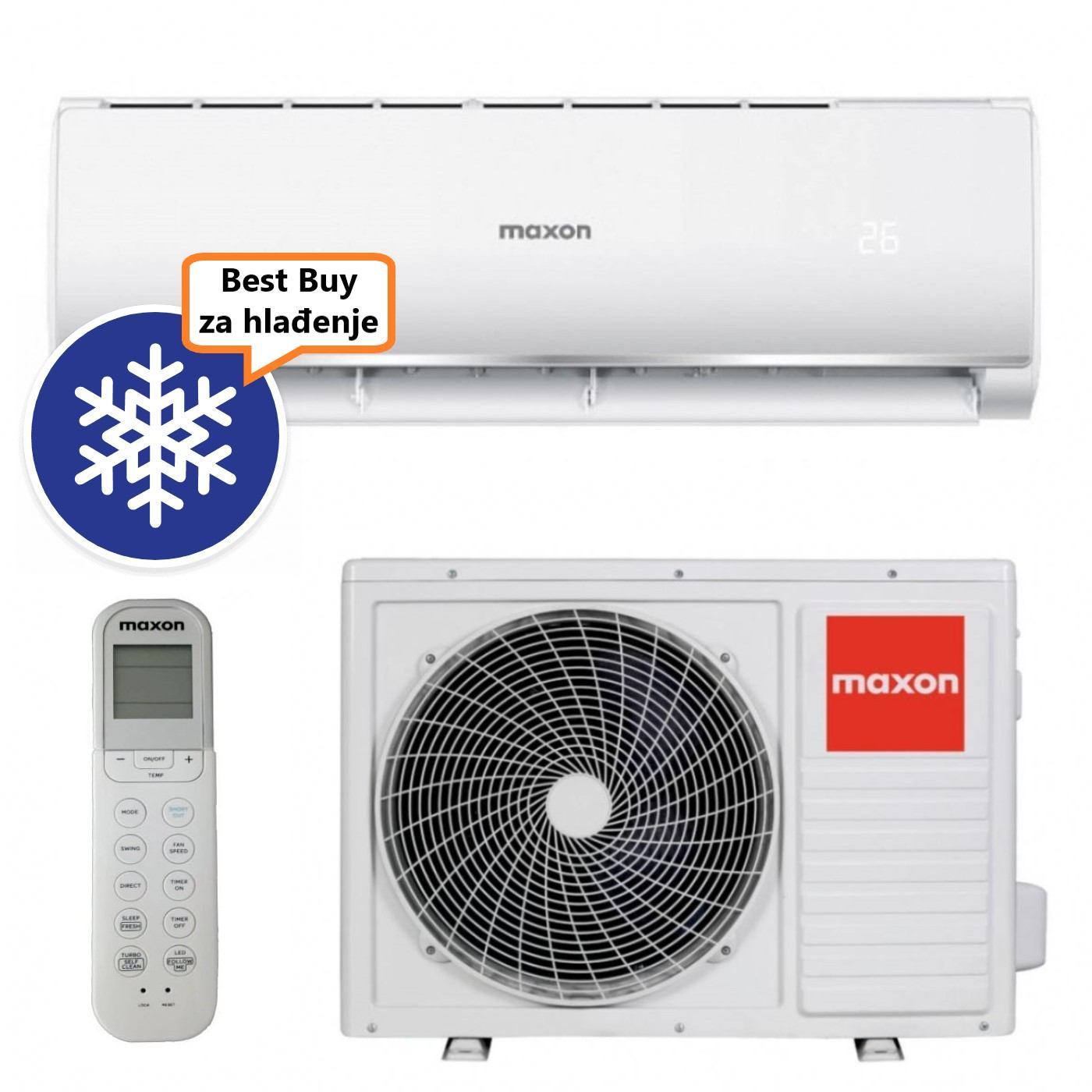 Maxon Klima Uređaj 3,5Kw Mx-12Hc013I