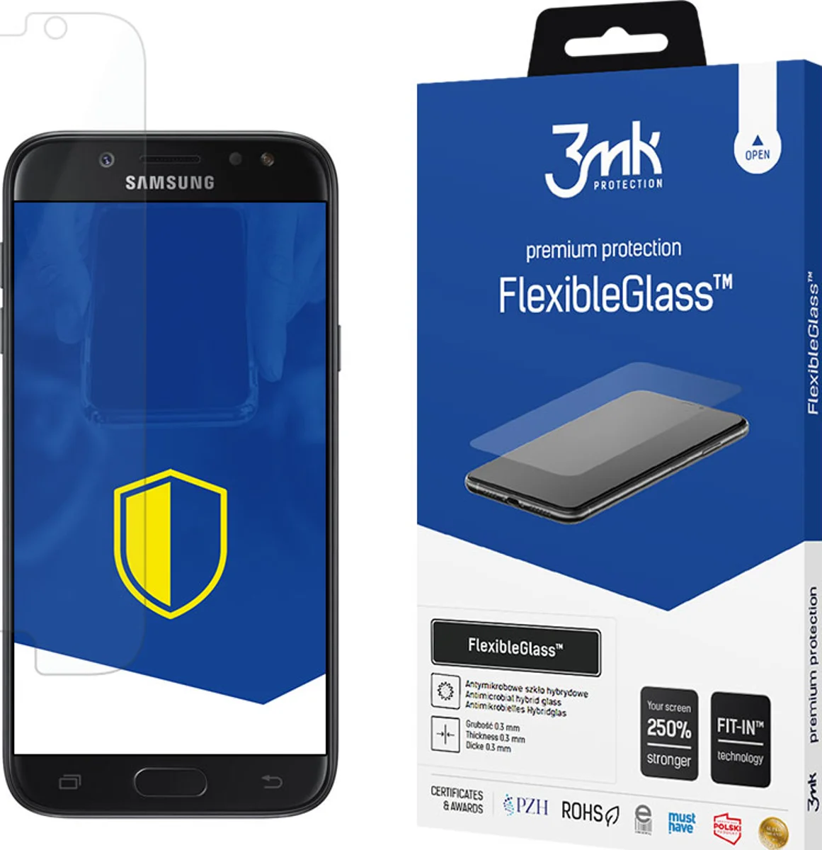 Zaštitno staklo 3MK FlexibleGlass Samsung J5 J530 2017 Hybrid Glass